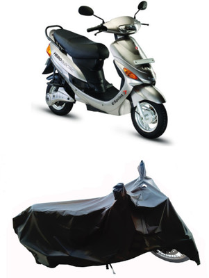 Wegather Two Wheeler Cover for Hero Electric(Electric E-Sprint, Black)