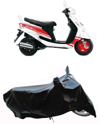 Wegather Two Wheeler Cover for Mahindra(Rodeo UZO, Black)