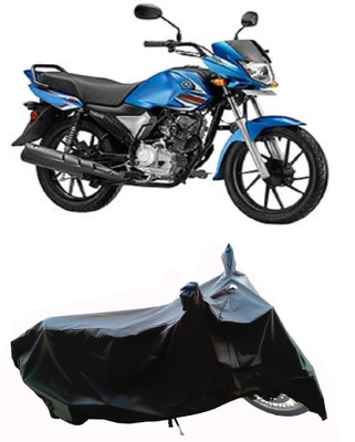 Wegather Two Wheeler Cover for Yamaha(Saluto RX, Black)