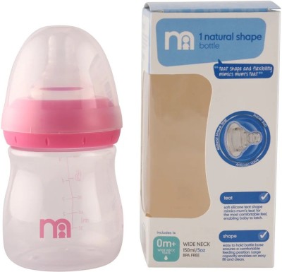 Mothercare Wide Neck Bottle - 150 ml(Pink)