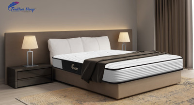 Feather Sleep Dual Comfort Hybrid Ortho Reversible Mattress Gel Foam-White75X30X5 Inches 5 inch Single Bonded Foam Mattress(L x W: 75 inch x 30 inch)