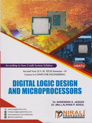 DIGITAL LOGIC DESIGN AND MICROPROCESSORS - DBATU (Second Year SY B.Tech Semester 4 Computer Engineering)(Paperback, Dr. Narendra S. Jadhav, Dr. (Mrs.) Alpana P. Adsul)