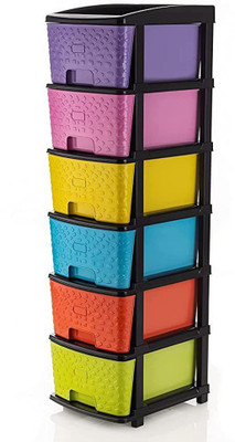 HUMBLE KART Stone Free Standing Cabinet(Finish Color - Multicolor, DIY(Do-It-Yourself))