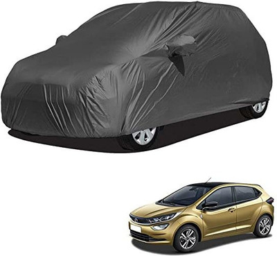 Anlopeproducts Car Cover For Tata Altroz XE Diesel (With Mirror Pockets)(Grey)
