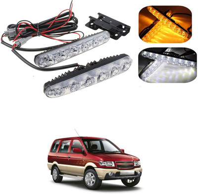 PECUNIA Car LED Strip Interior Ambient Lighting Daytime Running Light X40 Headlight Car LED (12 V, 12 W)(Tavera, Universal For Car)