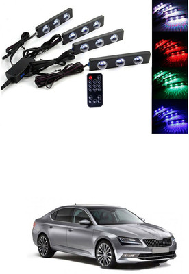 PROEDITION CAR DRL LIGHT VEHICLE FANCY LIGHT Compatible With Superb Car Fancy Lights(Multicolor)