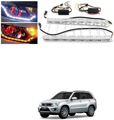 PECUNIA Car LED Strip Interior Ambient Lighting Daytime Running Light X466 Headlight Car LED (12 V, 12 W)(Grand Vitara, Universal For Car, Pack of 1)