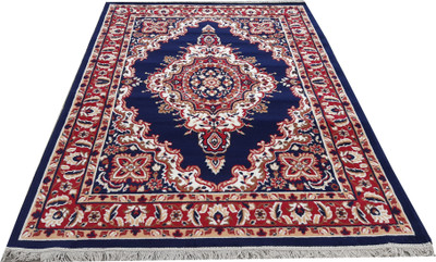 BhCarpet Multicolor Polypropylene Carpet(6 ft,  X 8 ft, Rectangle)