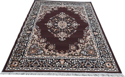 BhCarpet Brown Polypropylene Carpet(8 ft,  X 11 ft, Rectangle)