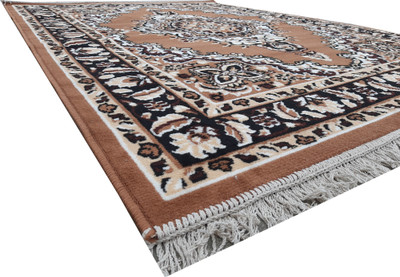 Acarpet Gold Polypropylene Carpet(6 ft,  X 8 ft, Rectangle)