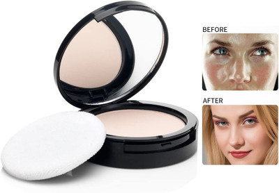 tanvi27 MATTE PRESSED 2 IN 1 COMPACT POWDER WATER PROOF Compact(BEIGE, 18 g)