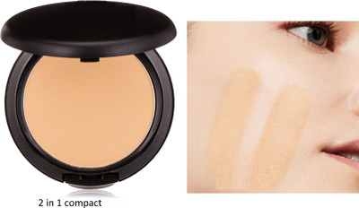 ADJD 2 in 1 Compact Powder Matte finish Compact(beige, 15 g)