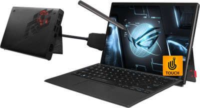 ASUS ROG Flow Z13 (2022) Core i9 12th Gen - (16 GB/1 TB SSD/Windows 11 Home/4 GB Graphics/NVIDIA GeForce RTX 3050 Ti/60 Hz) GZ301ZE-LC193WS Gaming Laptop(13.4 Inch, Black, 1.18 Kg, With MS Office)