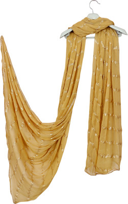 INVENT FASHION Chiffon Solid Women Dupatta