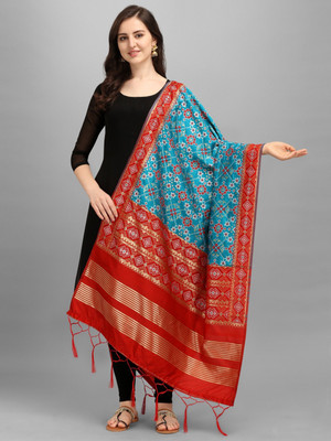 PANZORA Silk Blend Woven Women Dupatta