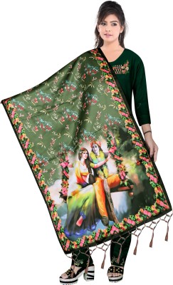 MAHADEV ENTERPRISE Silk Blend, Cotton Blend Printed Women Dupatta