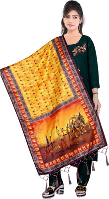 MAHADEV ENTERPRISE Silk Blend, Cotton Blend Printed Women Dupatta