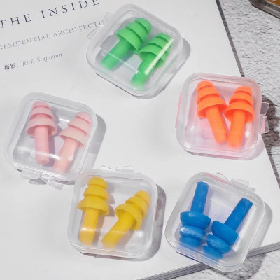 Scheibe 5 Pairs High Quality Ear Plugs (Color May Vary From Image) Ear Plug(Multicolor)