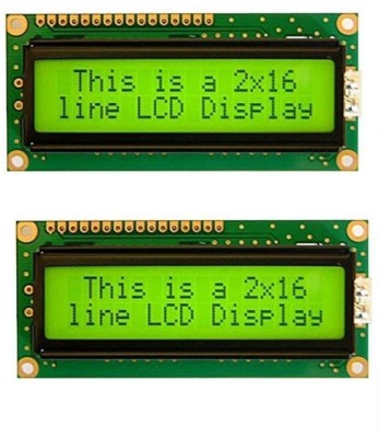 CyberSupreme SS LCD 16x2 JHD162A Display for 8051, AVR,PIC, Display Lights Pack of 2 Light Electronic Hobby Kit