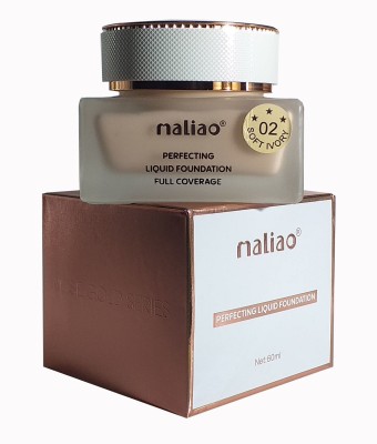 maliao Rose Series Perfecting Liquid Foundation Soft Ivory Foundation(Soft Ivory, 60 ml)