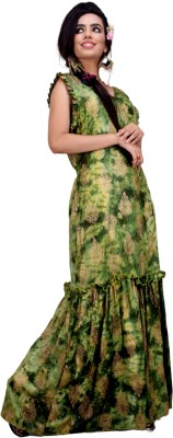 CLYMAA Flared/A-line Gown(Green)