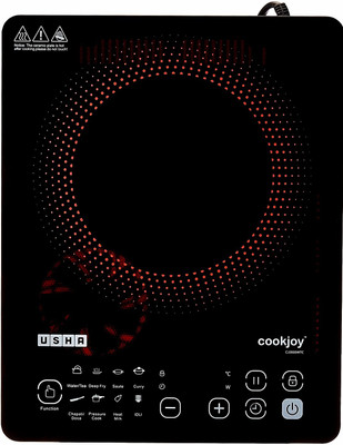 USHA by Usha 2000 W Induction Cooktop Touch Panel(Black, Cj2000 WTC)