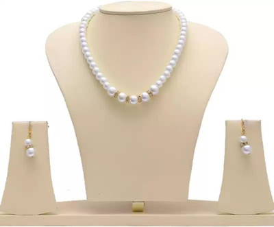 Zcarina Alloy Gold-plated Multicolor Jewellery Set(Pack of 1)
