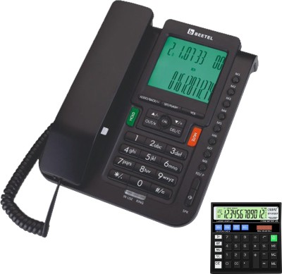 Beetel BETEL 71 FIBER Corded Landline Phone  (Black)