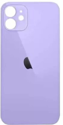 IncMart Apple IPhone 12 Back Panel(Purple)