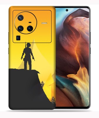 WeCre8 Skin's Vivo X80 Pro 5G, Pubg Shadow Mobile Skin(Multicolor)