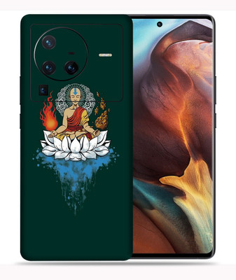 SkinoMania Vivo X80 Pro-5G Mobile Skin(Multicolor Bhagwan-Buddha)