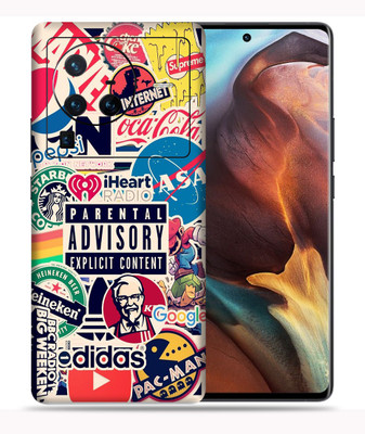 SkinoMania Vivo X80 Pro-5G Mobile Skin(Multicolor Logistic-Brands)