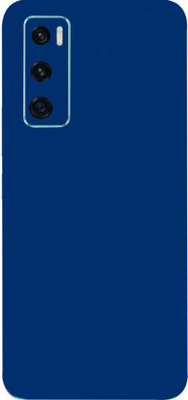 Jeeva Creation Vivo V20 Se Mobile Skin(Ultra Super Dark Blue Matte Skin With High Matte Finish..,)