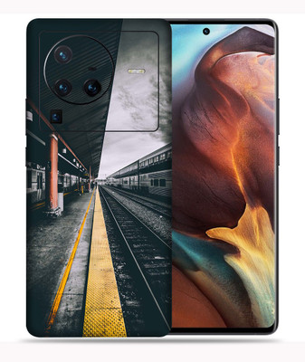 WeCre8 Skin's Vivo X80 Pro 5G, Station Vibes Mobile Skin(Multicolor)