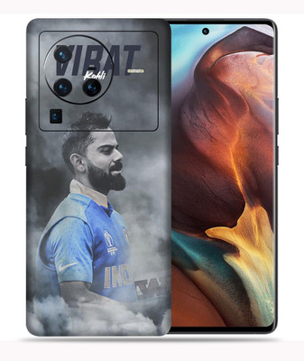 SkinoMania Vivo X80 Pro-5G Mobile Skin(Multicolor Kohli-Poster-Art)