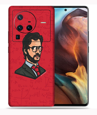 SkinoMania Vivo X80 Pro-5G Mobile Skin(Multicolor Professor)