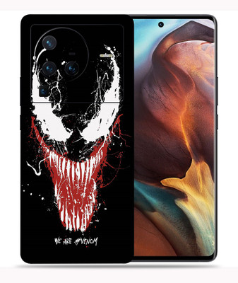 SkinoMania Vivo X80 Pro-5G Mobile Skin(Black-Venom)