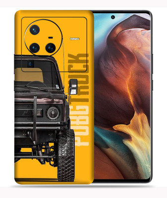 SkinoMania Vivo X80 Pro-5G Mobile Skin(Multicolour Truck-Pubg)
