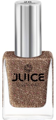 Juice One Coat Long Lasting Quick Dry Chip Resistant Nail Polish 11 ml Golden Sands - 026
