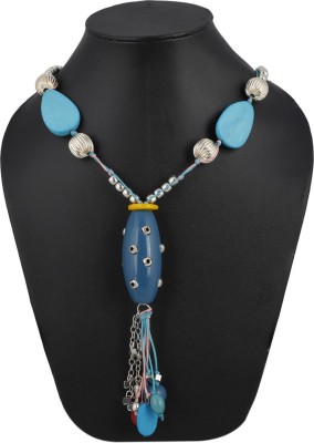 Andaaz Beads, Pearl Silver Plated Alloy Necklace