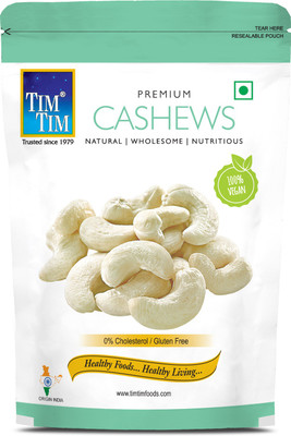 Tim Tim New Premium Cashew Nuts, Cashews(1 x 200 g)