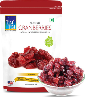 Tim Tim New Premium Dried Crenberries, Cranberries(1 x 200 g)