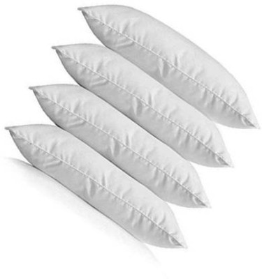 brightjex Cotton Sleeping Pillow Pack of 4 Solid(White)