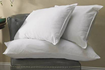 brightjex Cotton Solid Sleeping Pillow Pack of 3(White)