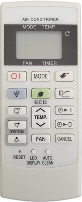 BhalTech 156A AC Remote Compatible for  Sharp AC Remote Controller(White)