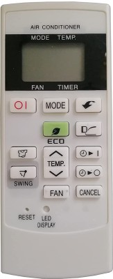 BhalTech 156 AC Remote Compatible for  Sharp AC Remote Controller(White)