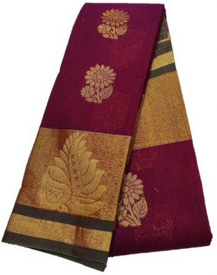 Uniqon Creations Woven Kota Doria Cotton Silk Saree(Multicolor)