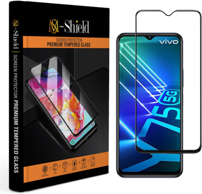 MS-Shield Edge To Edge Tempered Glass for Vivo Y75 5G(Pack of 1)