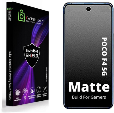 iWishKart Edge To Edge Tempered Glass for Poco F4 5G(Pack of 1)