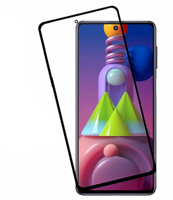 kentop Edge To Edge Tempered Glass for SAMSUNG GALAXY M51(Pack of 1)